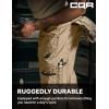 CQR Men’s Quick Dry Work Pants, Water Resistant Outdoor Tactical Pants, Lightweight Stretch Cargo Hiking Pants(Dura Flex Pants Alamo Khaki)
