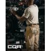 CQR Men’s Quick Dry Work Pants, Water Resistant Outdoor Tactical Pants, Lightweight Stretch Cargo Hiking Pants(Dura Flex Pants Alamo Khaki)