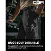 CQR Men’s Quick Dry Work Pants, Water Resistant Outdoor Tactical Pants, Lightweight Stretch Cargo Hiking Pants(Dura Flex Pants Black)