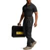 CQR Men’s Quick Dry Work Pants, Water Resistant Outdoor Tactical Pants, Lightweight Stretch Cargo Hiking Pants(Dura Flex Pants Black)