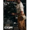 CQR Men’s Quick Dry Work Pants, Water Resistant Outdoor Tactical Pants, Lightweight Stretch Cargo Hiking Pants(Dura Flex Pants Copper Brown)