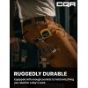 CQR Men’s Quick Dry Work Pants, Water Resistant Outdoor Tactical Pants, Lightweight Stretch Cargo Hiking Pants(Dura Flex Pants Copper Brown)