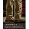 CQR Men’s Quick Dry Work Pants, Water Resistant Outdoor Tactical Pants, Lightweight Stretch Cargo Hiking Pants(Dura Flex Pants Cougar)