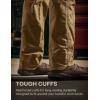 CQR Men’s Quick Dry Work Pants, Water Resistant Outdoor Tactical Pants, Lightweight Stretch Cargo Hiking Pants(Dura Flex Pants Coyote)