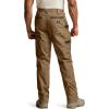 CQR Men’s Quick Dry Work Pants, Water Resistant Outdoor Tactical Pants, Lightweight Stretch Cargo Hiking Pants(Dura Flex Pants Coyote)