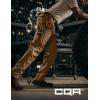 CQR Men’s Quick Dry Work Pants, Water Resistant Outdoor Tactical Pants, Lightweight Stretch Cargo Hiking Pants(Dura Flex Pants Coyote)