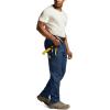 CQR Men’s Quick Dry Work Pants, Water Resistant Outdoor Tactical Pants, Lightweight Stretch Cargo Hiking Pants(Dura Flex Pants Midnight Blue)