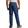 CQR Men’s Quick Dry Work Pants, Water Resistant Outdoor Tactical Pants, Lightweight Stretch Cargo Hiking Pants(Dura Flex Pants Midnight Blue)