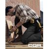 CQR Men’s Quick Dry Work Pants, Water Resistant Outdoor Tactical Pants, Lightweight Stretch Cargo Hiking Pants(Duratex Pants Black)