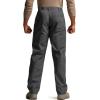 CQR Men’s Quick Dry Work Pants, Water Resistant Outdoor Tactical Pants, Lightweight Stretch Cargo Hiking Pants(Duratex Pants Charcoal)