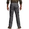 CQR Men’s Quick Dry Work Pants, Water Resistant Outdoor Tactical Pants, Lightweight Stretch Cargo Hiking Pants(Lumber Charcoal)