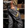 CQR Men’s Quick Dry Work Pants, Water Resistant Outdoor Tactical Pants, Lightweight Stretch Cargo Hiking Pants(Lumber Charcoal)