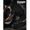 CQR Men’s Quick Dry Work Pants, Water Resistant Outdoor Tactical Pants, Lightweight Stretch Cargo Hiking Pants(Work Pants Black)