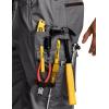 CQR Men’s Quick Dry Work Pants, Water Resistant Outdoor Tactical Pants, Lightweight Stretch Cargo Hiking Pants(Work Pants Charcoal)
