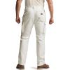 CQR Men’s Quick Dry Work Pants, Water Resistant Outdoor Tactical Pants, Lightweight Stretch Cargo Hiking Pants(Work Pants Frosted White)