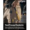 CQR Men’s Quick Dry Work Pants, Water Resistant Outdoor Tactical Pants, Lightweight Stretch Cargo Hiking Pants(Work Pants Khaki)