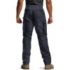 CQR Men’s Quick Dry Work Pants, Water Resistant Outdoor Tactical Pants, Lightweight Stretch Cargo Hiking Pants(Work Pants Police Navy)
