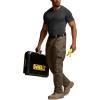 CQR Men’s Quick Dry Work Pants, Water Resistant Outdoor Tactical Pants, Lightweight Stretch Cargo Hiking Pants(Work Pants Tundra)