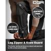 CQR Men’s Softshell Fleece Lined Winter Hiking Pants, Water Resistant Insulated Thermal, Outdoor Tactical Warm Snow Ski Pants(Expedition Black)