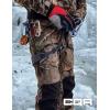 CQR Men’s Softshell Fleece Lined Winter Hiking Pants, Water Resistant Insulated Thermal, Outdoor Tactical Warm Snow Ski Pants(Expedition Hunting Camo)