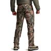 CQR Men’s Softshell Fleece Lined Winter Hiking Pants, Water Resistant Insulated Thermal, Outdoor Tactical Warm Snow Ski Pants(Expedition Hunting Camo)