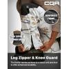 CQR Men’s Softshell Fleece Lined Winter Hiking Pants, Water Resistant Insulated Thermal, Outdoor Tactical Warm Snow Ski Pants(Expedition Winter Hunting Camo)