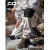 CQR Men’s Softshell Fleece Lined Winter Hiking Pants, Water Resistant Insulated Thermal, Outdoor Tactical Warm Snow Ski Pants(Expedition Winter Hunting Camo)