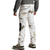 CQR Men’s Softshell Fleece Lined Winter Hiking Pants, Water Resistant Insulated Thermal, Outdoor Tactical Warm Snow Ski Pants(Expedition Winter Hunting Camo)
