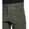 CQR Men’s Softshell Fleece Lined Winter Hiking Pants, Water Resistant Insulated Thermal, Outdoor Tactical Warm Snow Ski Pants(Olive)