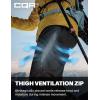 CQR Men’s Softshell Fleece Lined Winter Hiking Pants, Water Resistant Insulated Thermal, Outdoor Tactical Warm Snow Ski Pants(Teton Alpha Black)