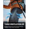 CQR Men’s Softshell Fleece Lined Winter Hiking Pants, Water Resistant Insulated Thermal, Outdoor Tactical Warm Snow Ski Pants(Teton Alpha Charcoal)
