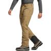 CQR Men’s Softshell Fleece Lined Winter Hiking Pants, Water Resistant Insulated Thermal, Outdoor Tactical Warm Snow Ski Pants(Teton Alpha Cougar)