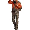 CQR Men’s Softshell Fleece Lined Winter Hiking Pants, Water Resistant Insulated Thermal, Outdoor Tactical Warm Snow Ski Pants(Teton Alpha Hunting Camo)