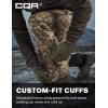 CQR Men’s Softshell Fleece Lined Winter Hiking Pants, Water Resistant Insulated Thermal, Outdoor Tactical Warm Snow Ski Pants(Teton Alpha Utility Camo)