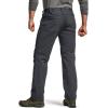CQR Men’s Softshell Fleece Lined Winter Hiking Pants, Water Resistant Insulated Thermal, Outdoor Tactical Warm Snow Ski Pants(Teton Charcoal)