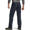 CQR Men’s Softshell Fleece Lined Winter Hiking Pants, Water Resistant Insulated Thermal, Outdoor Tactical Warm Snow Ski Pants(Teton Operator Navy)