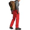 CQR Men’s Softshell Fleece Lined Winter Hiking Pants, Water Resistant Insulated Thermal, Outdoor Tactical Warm Snow Ski Pants(Teton Rescue Orange)