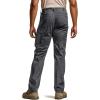 CQR Men’s Utility Flex Cargo Pants, Classic-Fit Casual Stretch Work Pants, Water Resistant Lightweight Tactical Hiking Pants(Negotiator Charcoal)