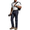 CQR Men’s Utility Flex Cargo Pants, Classic-Fit Casual Stretch Work Pants, Water Resistant Lightweight Tactical Hiking Pants(Negotiator Operator Navy)