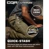 CQR Men’s Utility Flex Cargo Pants, Classic-Fit Casual Stretch Work Pants, Water Resistant Lightweight Tactical Hiking Pants(Negotiator Soil Green)
