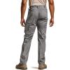 CQR Men’s Utility Flex Cargo Pants, Classic-Fit Casual Stretch Work Pants, Water Resistant Lightweight Tactical Hiking Pants(Negotiator Stone)