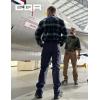 CQR Men’s Utility Flex Cargo Pants, Classic-Fit Casual Stretch Work Pants, Water Resistant Lightweight Tactical Hiking Pants(Tac Operator Navy)