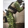 CQR Men’s Utility Flex Cargo Pants, Classic-Fit Casual Stretch Work Pants, Water Resistant Lightweight Tactical Hiking Pants(Tac Utility Camo Monsoon)