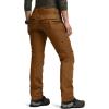 CQR Women’s Flex Stretch Tactical Pants, Water Resistant Ripstop Cargo Work Pants with Pockets for Outdoor & Hiking(Captain Copper Brown)