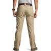 CQR Women’s Flex Stretch Tactical Pants, Water Resistant Ripstop Cargo Work Pants with Pockets for Outdoor & Hiking(Khaki)