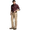 CQR Women’s Flex Stretch Tactical Pants, Water Resistant Ripstop Cargo Work Pants with Pockets for Outdoor & Hiking(Sub Rosa Alamo Khaki)