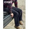 CQR Women’s Flex Stretch Tactical Pants, Water Resistant Ripstop Cargo Work Pants with Pockets for Outdoor & Hiking(Sub Rosa Operator Navy)