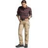 CQR Women’s Flex Stretch Tactical Pants, Water Resistant Ripstop Cargo Work Pants with Pockets for Outdoor & Hiking(Vanguard Alamo Khaki)