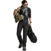 CQR Women’s Flex Stretch Tactical Pants, Water Resistant Ripstop Cargo Work Pants with Pockets for Outdoor & Hiking(Vanguard Black)