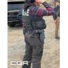 CQR Women’s Flex Stretch Tactical Pants, Water Resistant Ripstop Cargo Work Pants with Pockets for Outdoor & Hiking(Vanguard Charcoal)